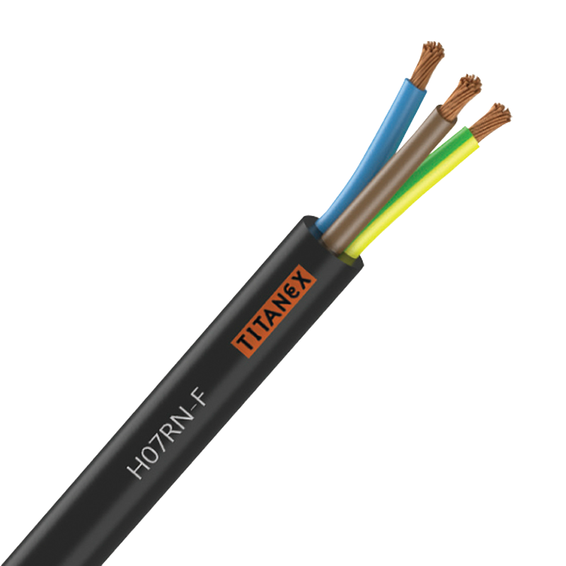 An image of Titanex HO7-RNF 3-Core 1.5mm 15A TRS Cable per metre