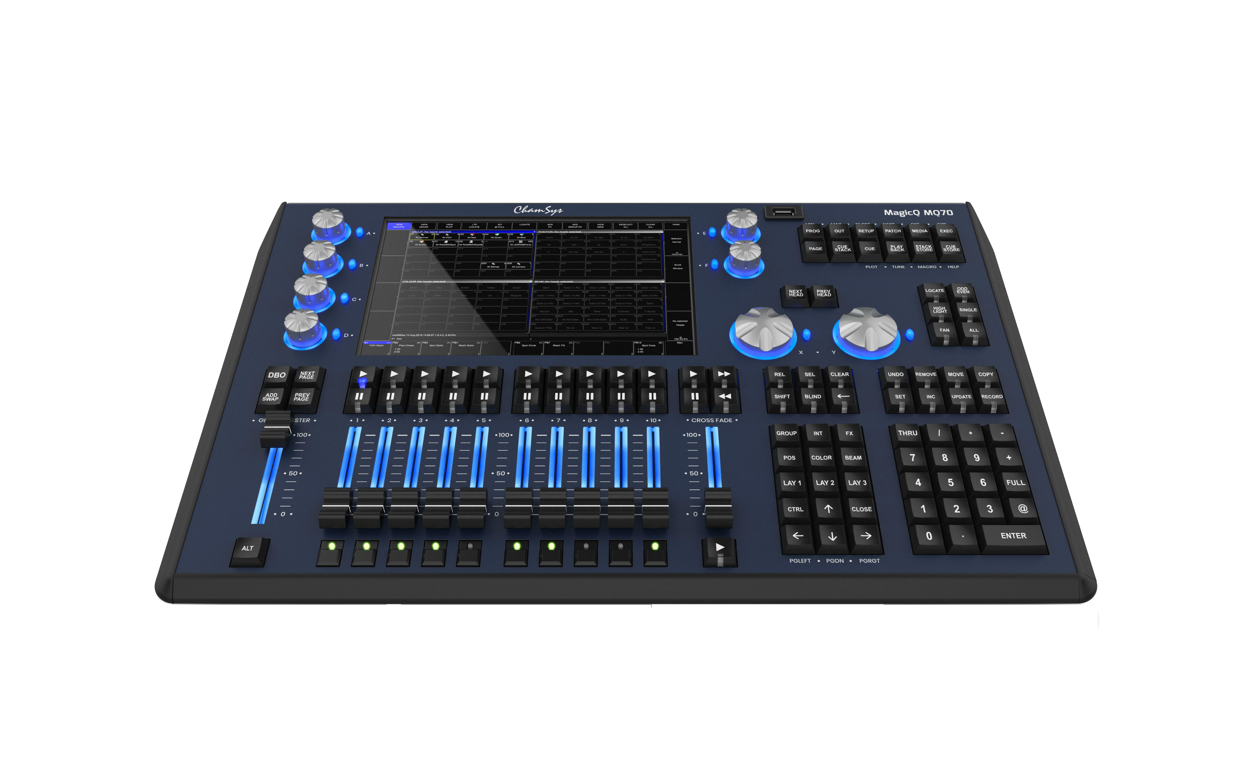 An image of Chamsys MagicQ MQ70 Compact Console