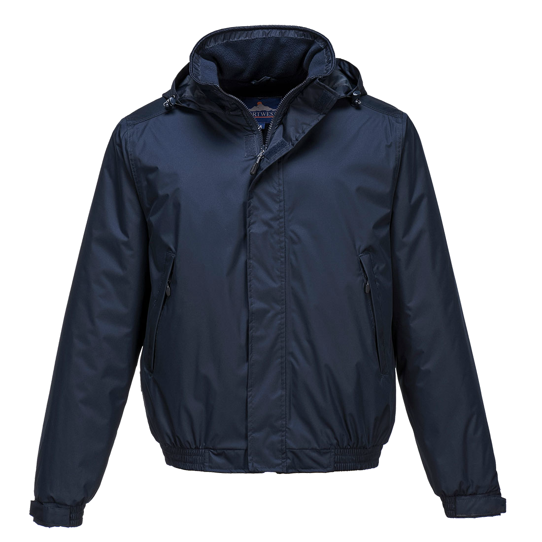 An image of Portwest S503 Calais Breathable Bomber Jacket (Navy, L)