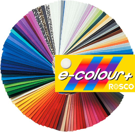 An image of Rosco E Colour + Swatch Book - Numeric Edition