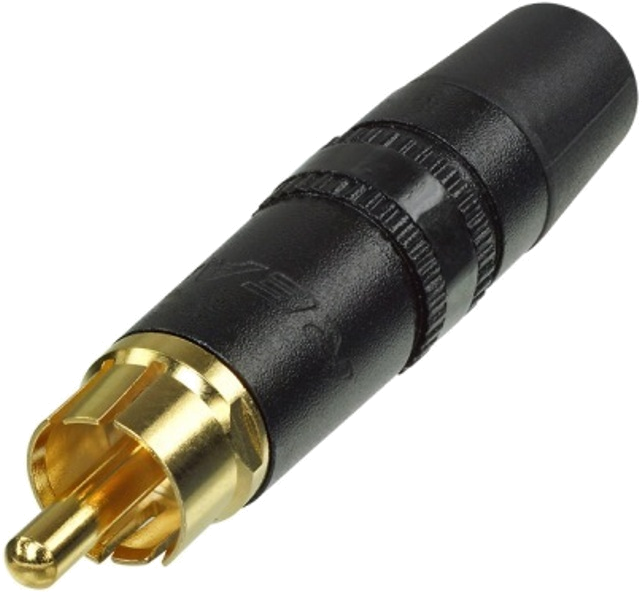 An image of Re-An Phono Connector Black