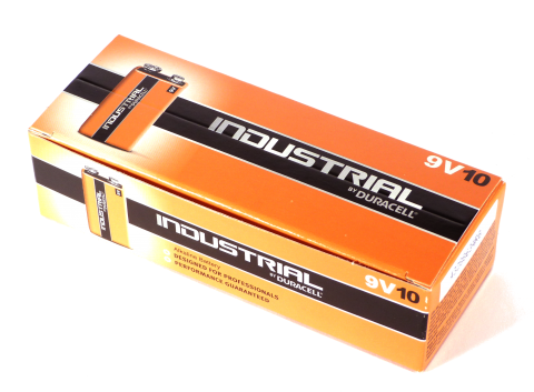 Duracell Industrial PP3 9V Batteries (Box of 10)