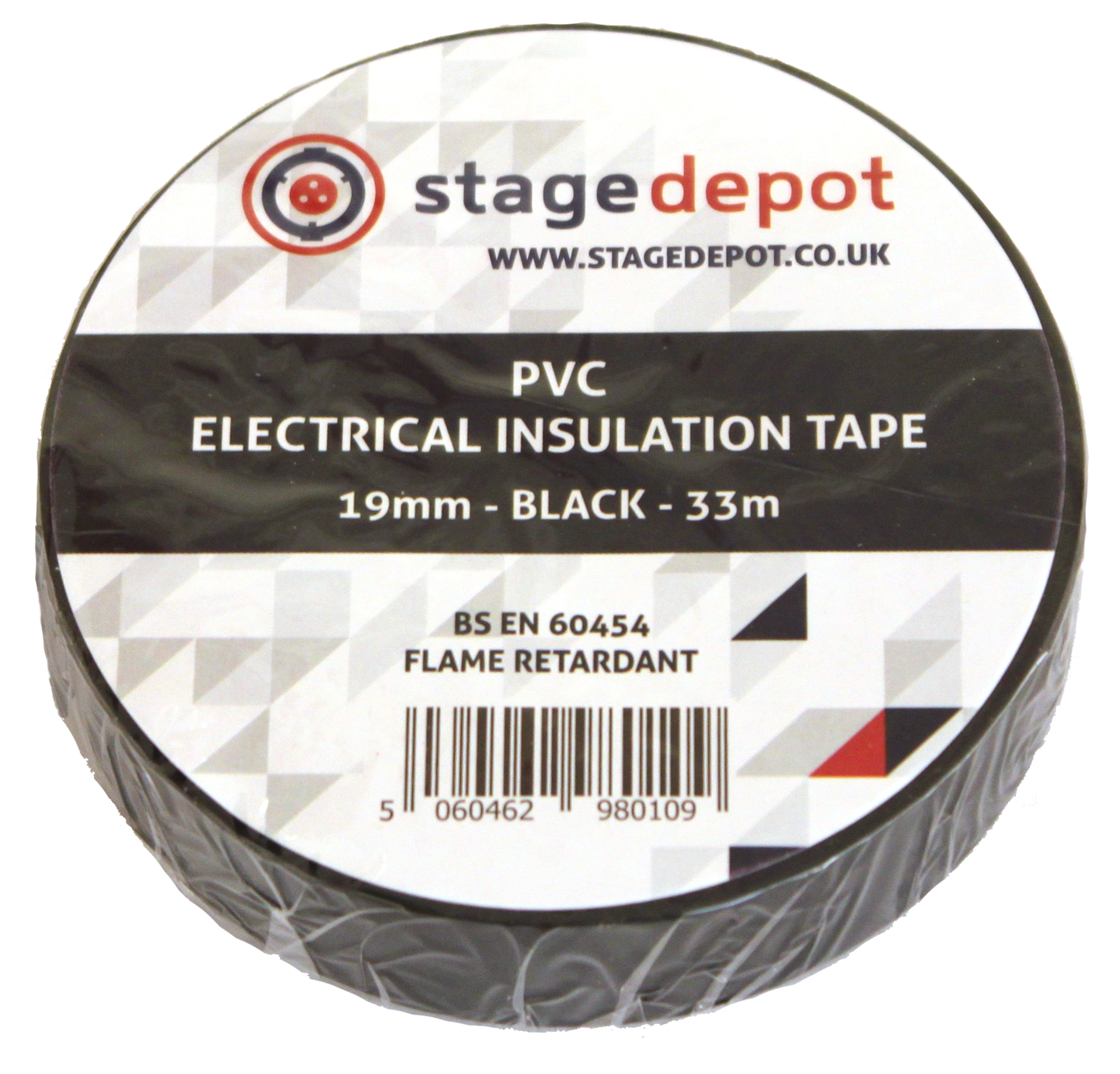 An image of Stage Depot 19mm PVC LX Tape - Black