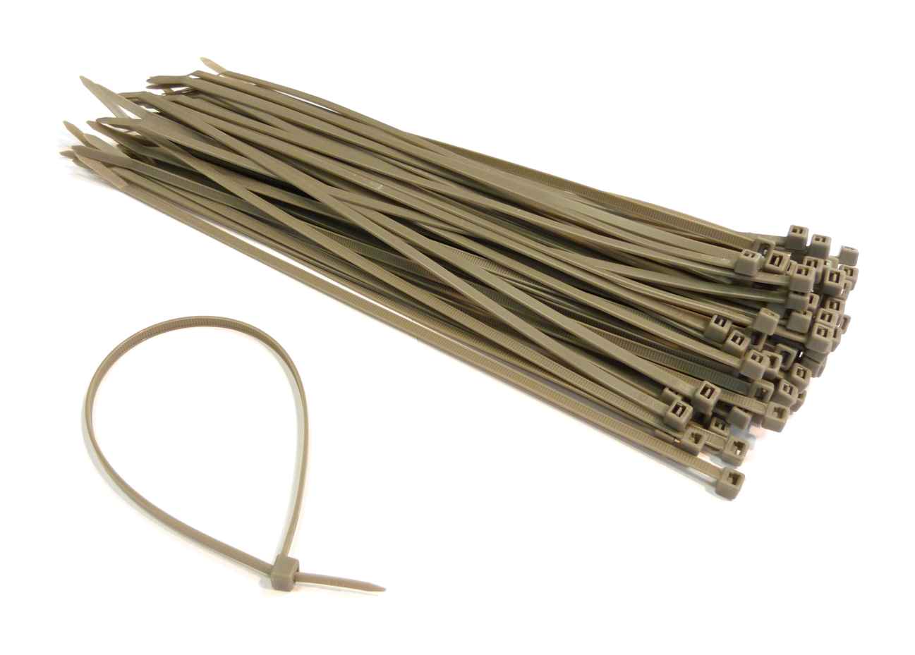 An image of Cable Ties 100x2.5mm Silver (Bag of 100)