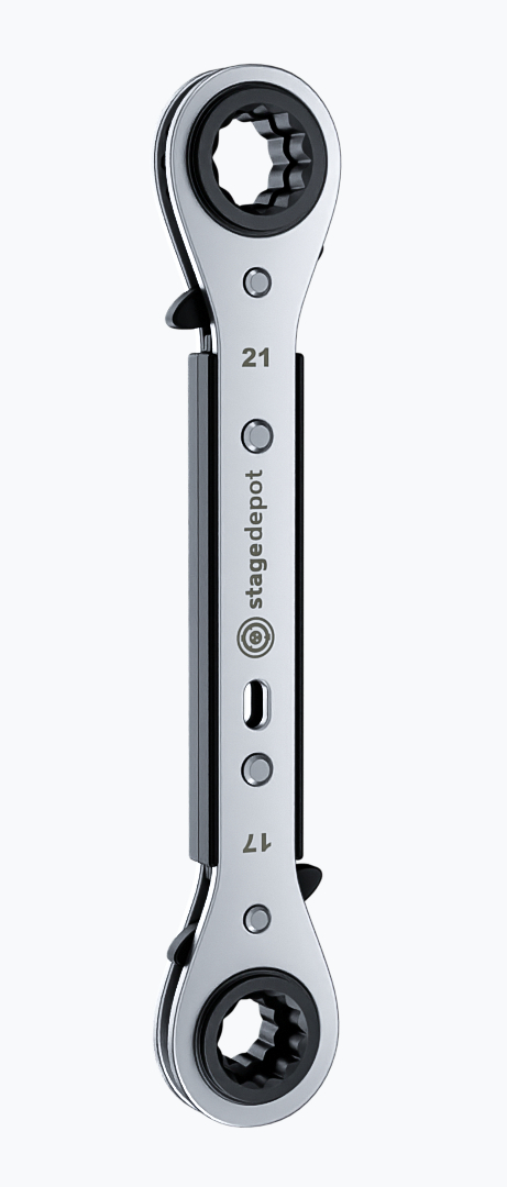 A Rendered image of the Stage Depot Mk.2 Quad Spanner