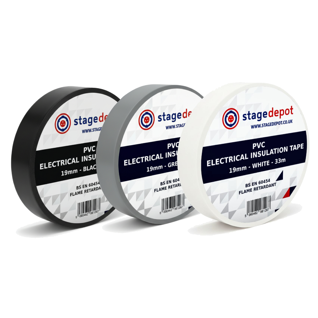 An image of all of the stage depot tapes together