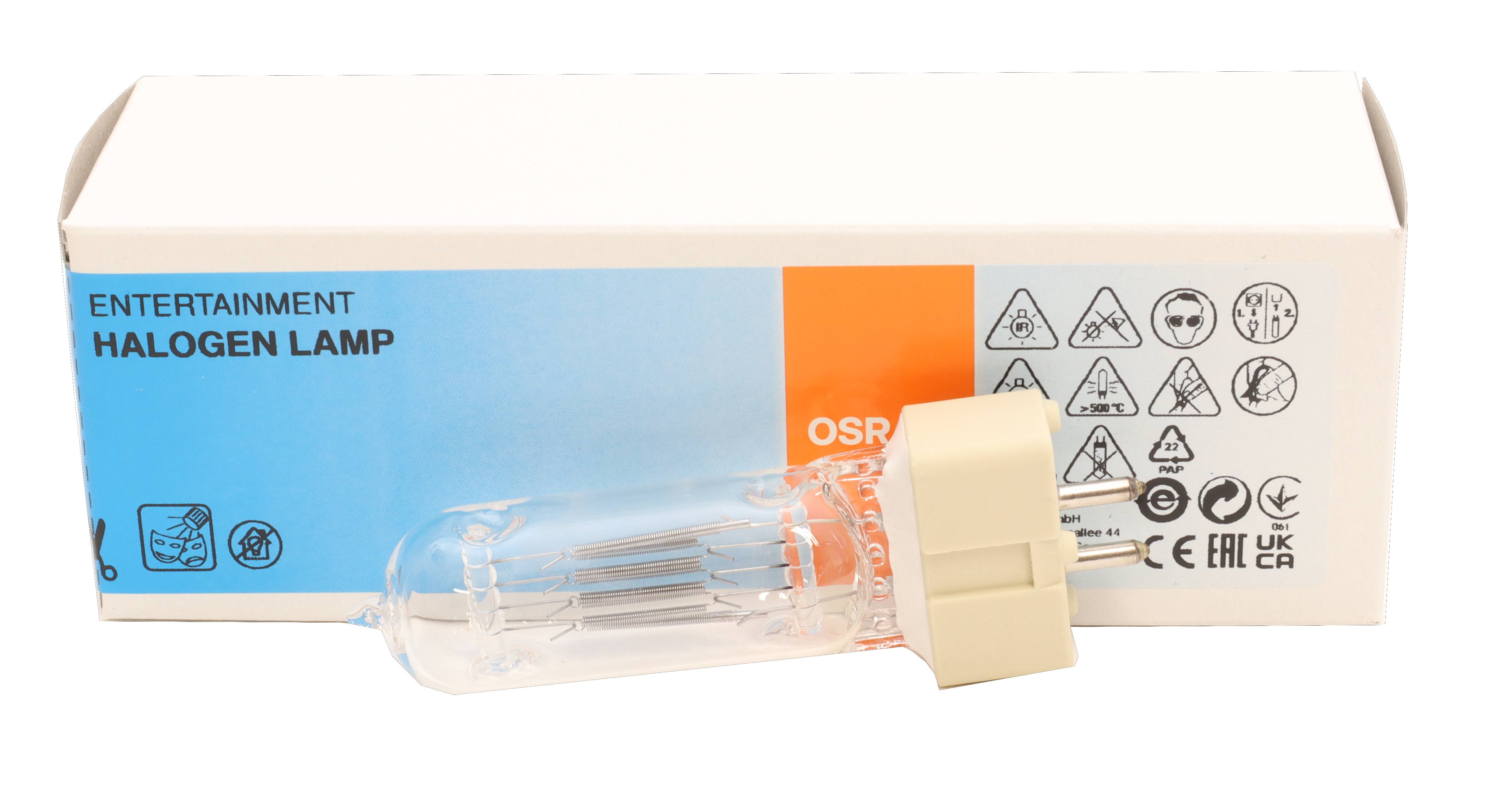 Osram T19 (T11) 1000W 240V GX9.5 64744 Theatre Lamp | Stage Depot