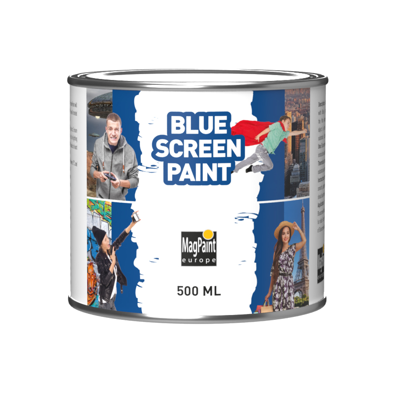MagnaMuros Blue Screen Paint Stage Depot