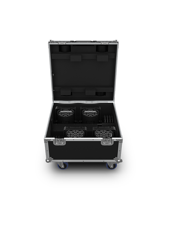 An Image of the front of the WELL POD 3 flight case