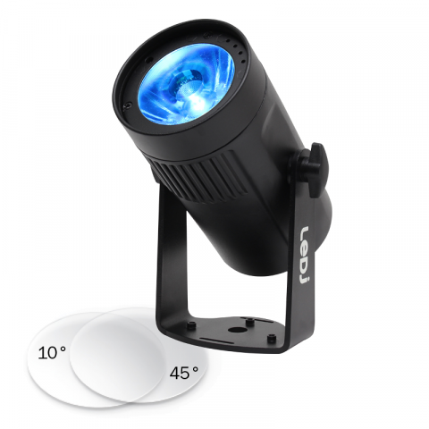 LEDJ Event Spot Rapid RGBW Black front