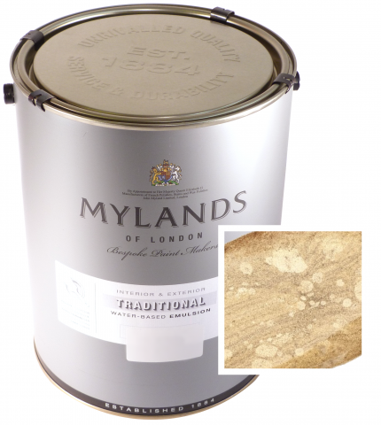 Mylands Bronze Metallic Paint (Acrylic) 1 Litre