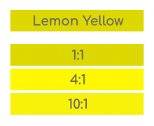 Rosco Supersaturated Paint Lemon Yellow