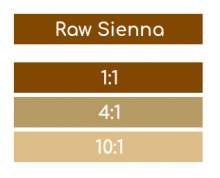 Rosco Supersaturated Paint Raw Sienna