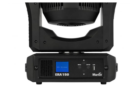 A closer image of the Martin ERA moving head with a closer view of the controls for this fixture