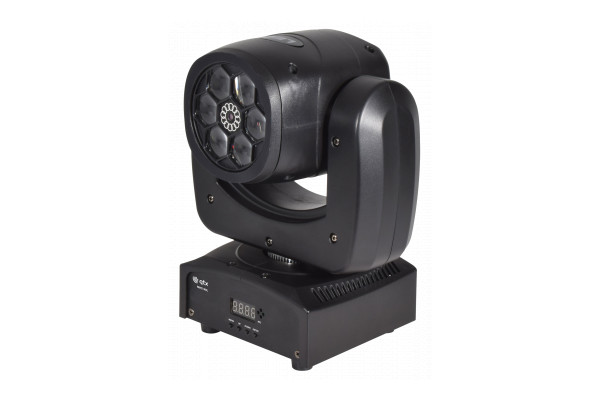 QTX 90W LED Moving Head with Laser diagonal 