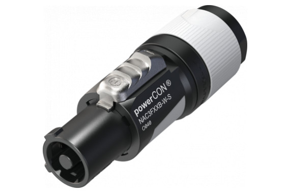 An image of the Neutrik powerCON connector