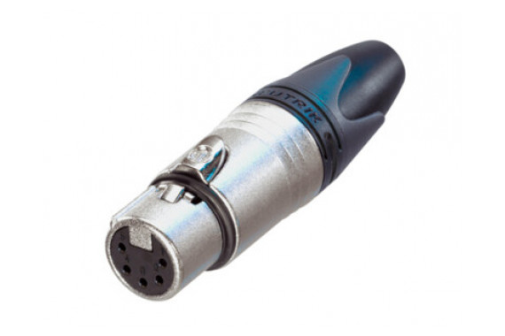 An image of the Neutrik 5-pin XLR cable connector