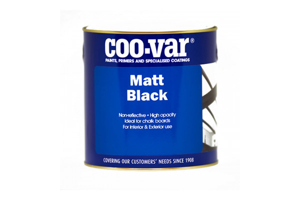 An Image of the 500ml Black Coo-Var paint
