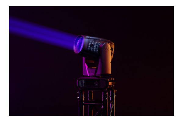 An image of the furion fixture projecting light