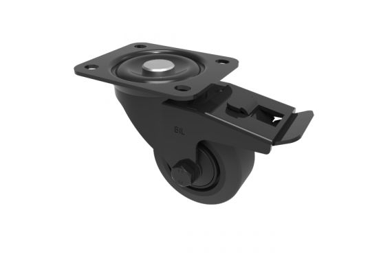 An Image of the castor with the brake