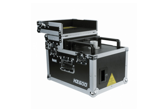 An image of the Antari stage hazer with the top of the flightcase removed