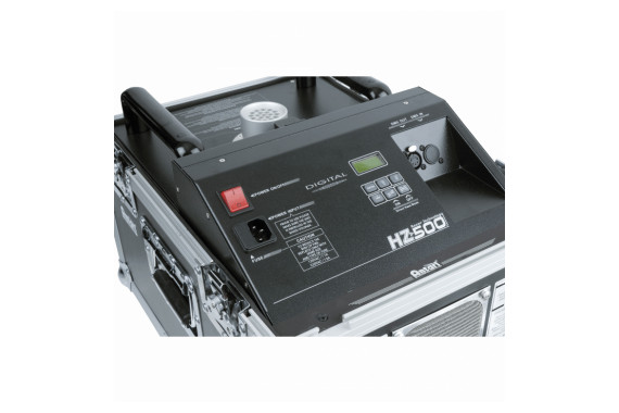 A close up image of the controls from the Antari hazer