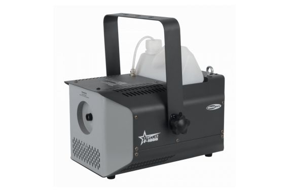 An image of the front, right side of the Showtec Stellar smoke machine