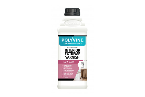 An image of the Polyvine extreme satin varnish