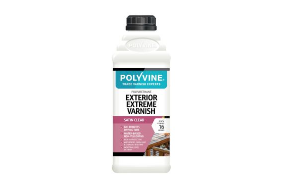 An Image of the front of the Polyvine Extreme Satin Extreme Varnish