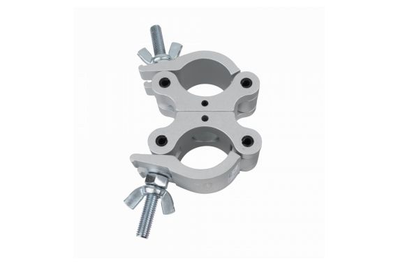 An Image of the Showgear Half coupler in silver