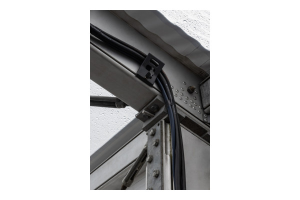 An Image showing the clamp being used within a venue