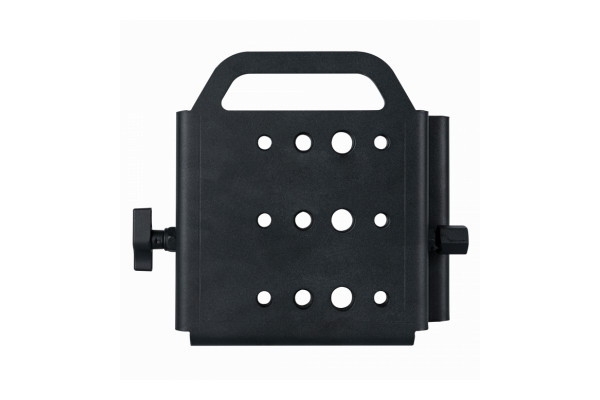 An Image of the top of the heavy duty tent clamp showing the available 
