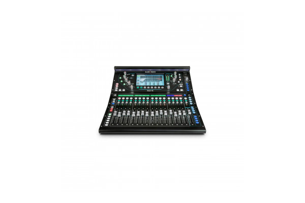 An Image of the front of the mixing SQ5 mixing desk