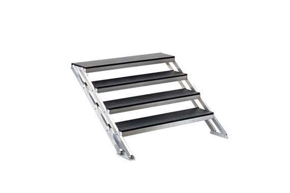 An image of the Stage Depot Deck adjustable stage stairs