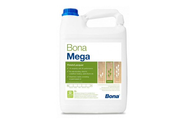 Bona Mega Matt protects your flooring against spills and scuffs