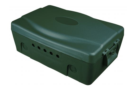 An Image of the green power box closed