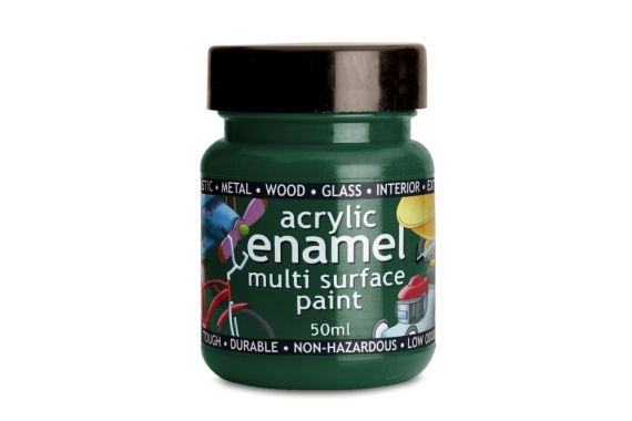 Polyvine Acrylic Enamel Paint Brunswick Green 50ml