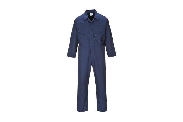 Front View of the liverpool zip coverall