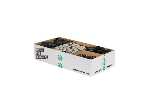 An Image of the box of 100 connectors