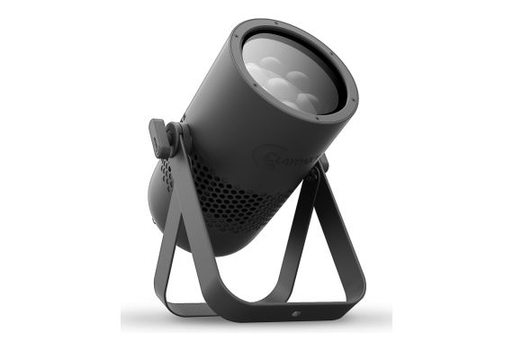 An image of the Claypaky Mini-B ParLED Aqua WW version facing to the right