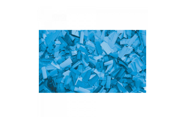MagicFX Slowfall Confetti Light Blue Rectangle Cut 55 x 17mm