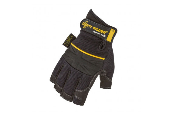 An image of the Dirty Rigger fingerless Glove
