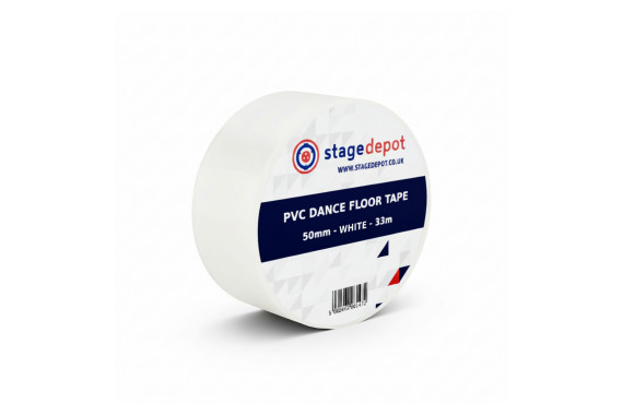 An image of the Stage Depot dance floor white tape