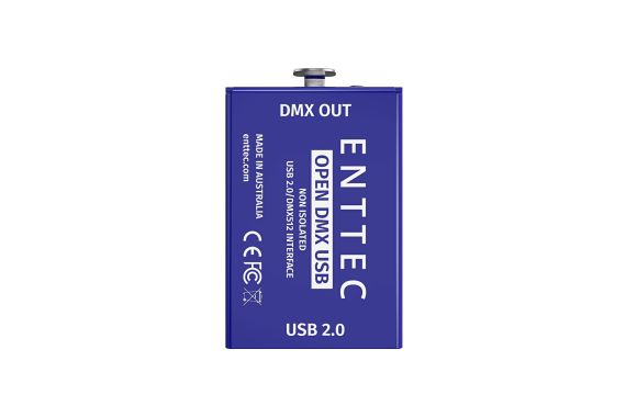 An Image of the front of the ENTTEC Open DMX