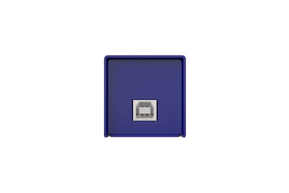 An Image of the top of the ENTTEC Open DMX showing the USB