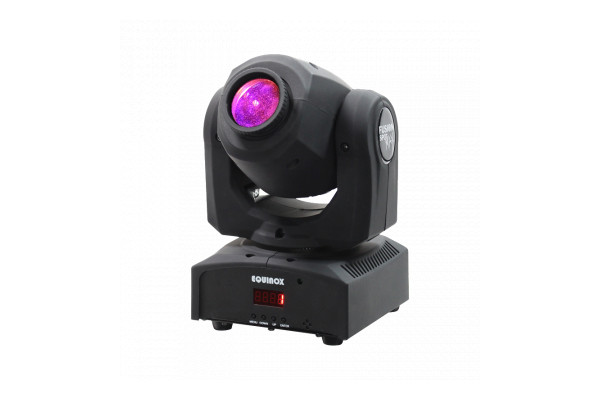 Equinox Fusion Spot MAX MKII moving head with light on