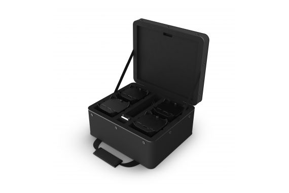 Freedom Par Q9 Pack within the protective case