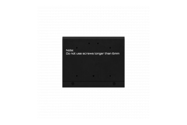 An Image of the back of the GeNetix 10scene connect showing the instructions for installation