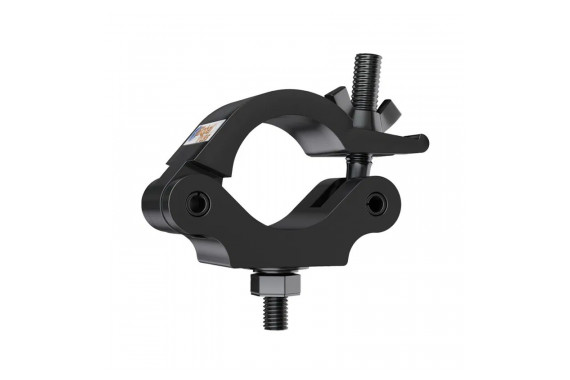 An image of the Global Truss clamp in black