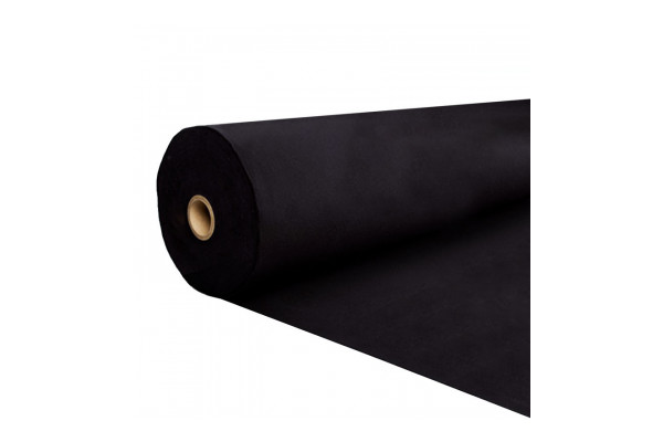 Stage Depot Black Wool Serge 150cm x 50m Roll